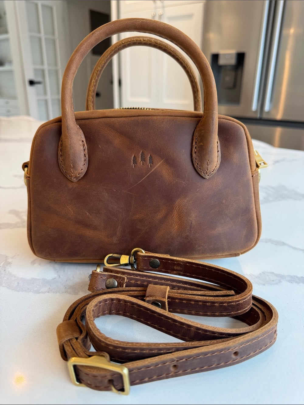 Portland Leather Goods Grace Doctor Bag mini small size